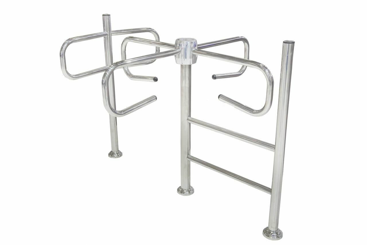 Mechanical One-Directional Paddle Swing Gate Turnstile - A1 Turnstiles